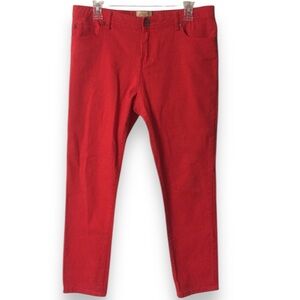 SANCTUARY  Skinny Ankle Crop Colored Denim Jeans